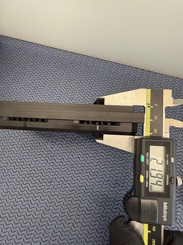 core 1 adapter thickness